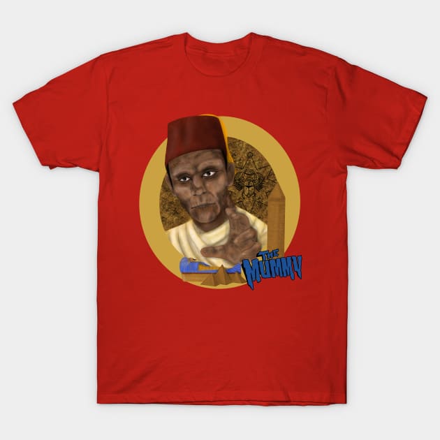 The Mummy T-Shirt by KataMartArt